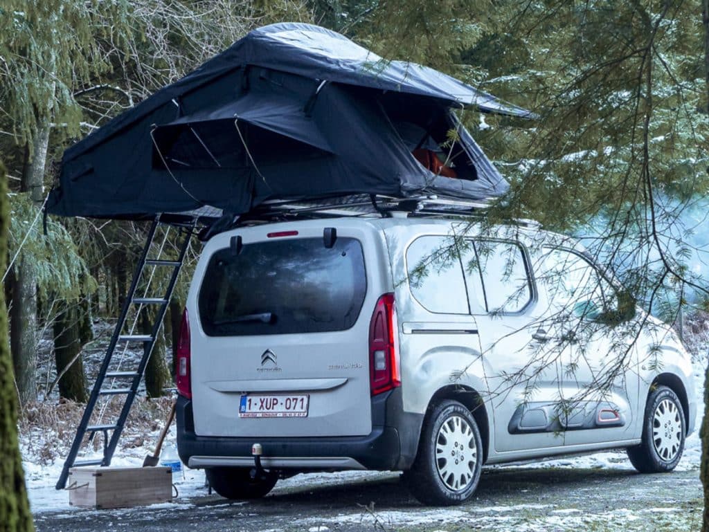 tente de toit citroen berlingo