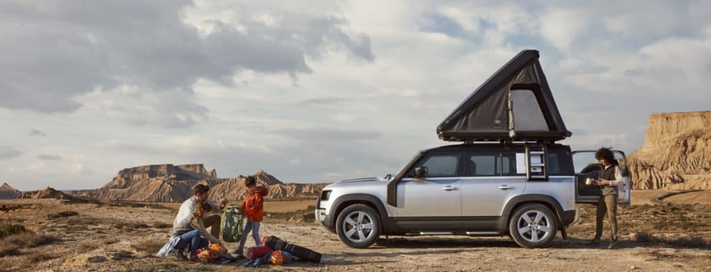 tente de toit land rover